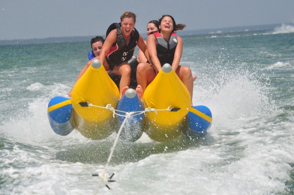 Banana Boating - YoloBoatRentals.com