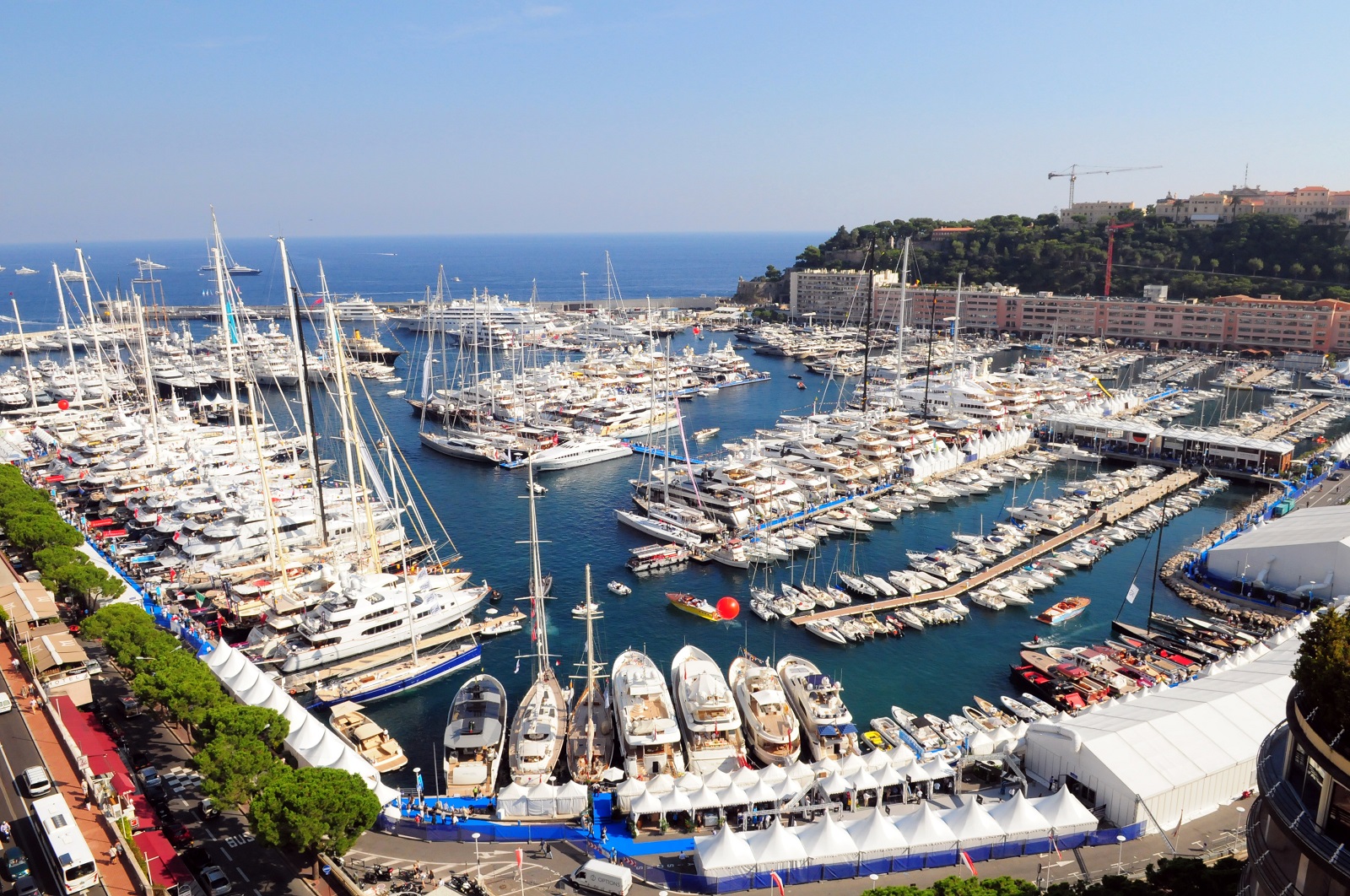 Drone GoPro Video Monaco Yacht show
